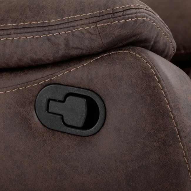 Polohovacie kreslo hnedé TV-4092 BR3