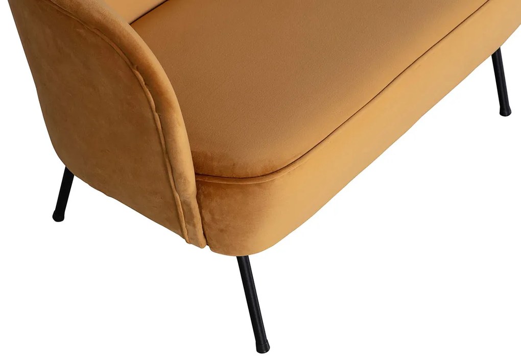 BePureHome Vogue malé sedačky - Zlatá, Pravá
