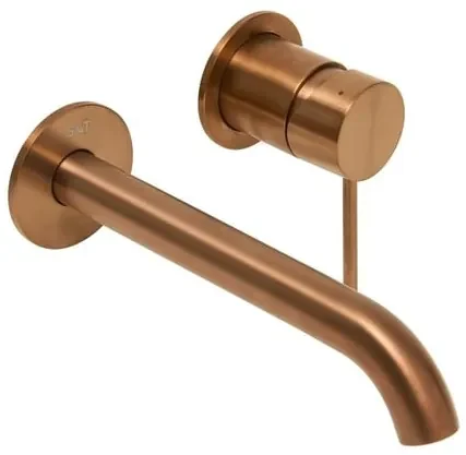 Umývadlová batéria SAT Aurum vrátane podomietkového telesa brúsená rose gold SATBAUR101BRG