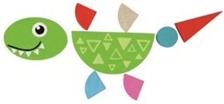 Detoa magnetické Puzzle Dino
