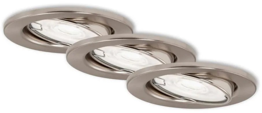 Briloner 7182-032-SADA 3xLED Stmievateľné kúpeľňové svietidlo 1xGU10/5W/230V IP23 7182-032