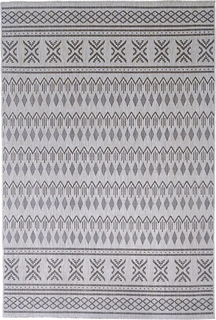 BE Koberec Eqos 0002 GREY – sivý obdĺžnikový Rozmer: 140x190 cm