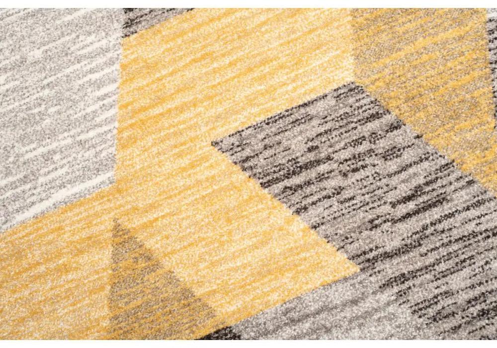 Kusový koberec Besto žlto hnedý 133x190cm