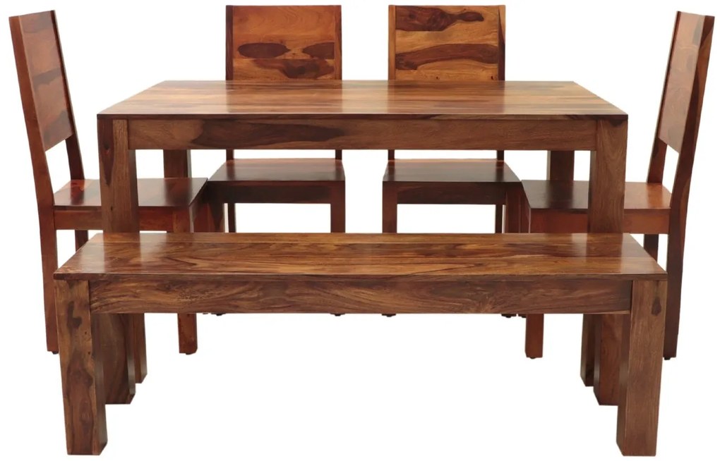 furniture-nabytek.cz - Jídelní set pro 6 osob z masivu palisandr