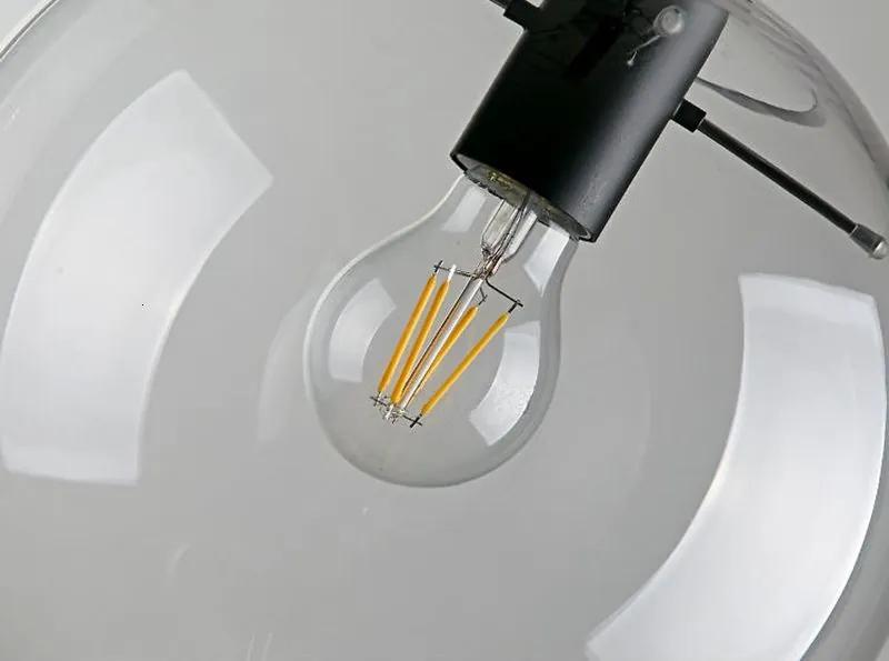 Toolight - Závesné svietidlo Lassi 25cm APP307-1CP, E27, čierna, OSW-00359