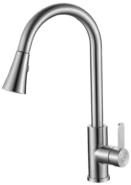 Laveo Bona, kuchynská batéria stojaca h-437, ušľachtilá oceľ, LAV-BAB_269U