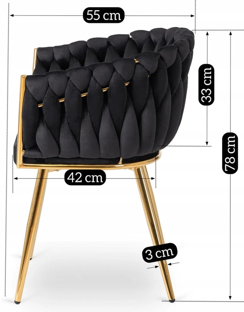 PROXIMA.store - Čalúnená jedálenska stolička CAPI FARBA: sivá