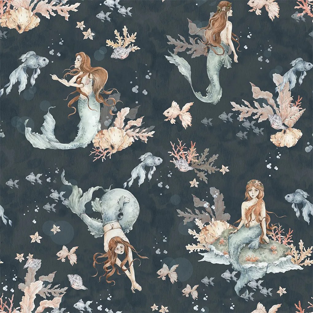 DEKORNIK Mermaids In Sea Depths - Tapeta