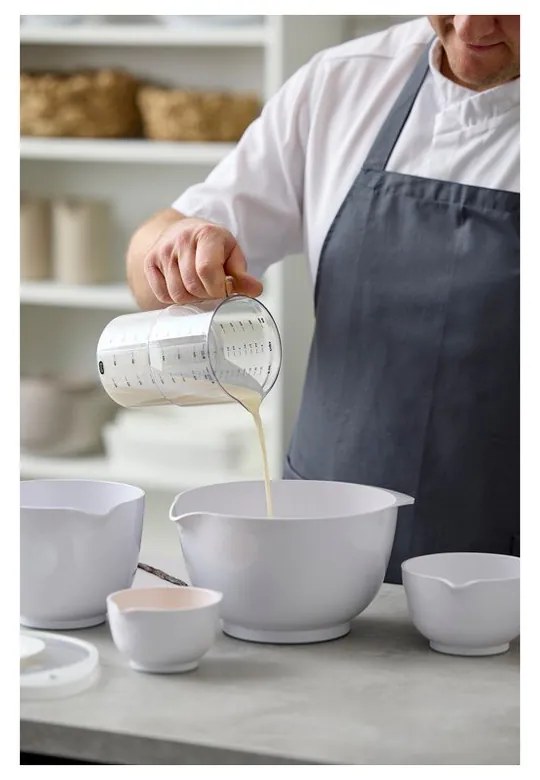 Biele misky v súprave 3 ks 750 ml Margrethe Mini – Rosti