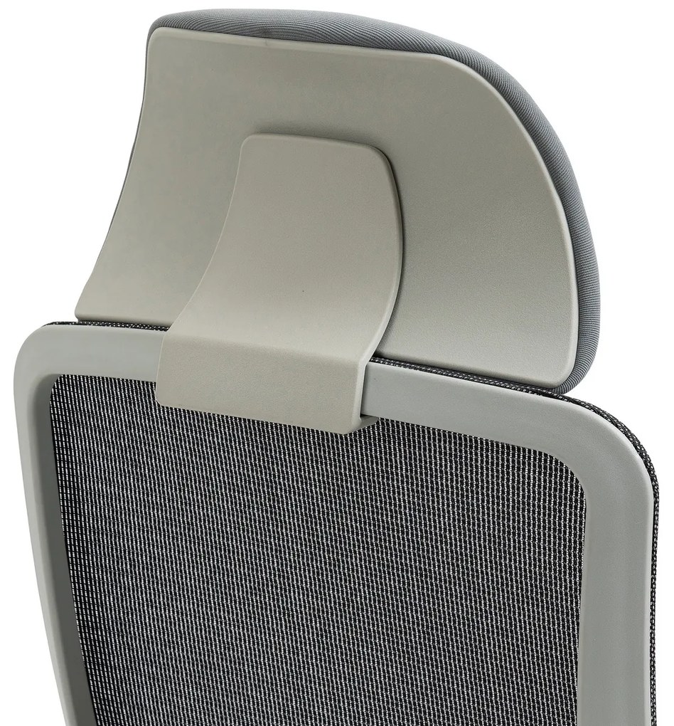 Autronic KA-V321 GREY Kancelárska stolička