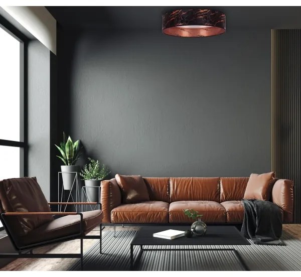 Brilagi - LED Stropné svietidlo VELVET LED/24W/230V 3000/4000/6400K čierna/medená