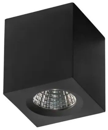 LED bodové svetlo Nano square čierne