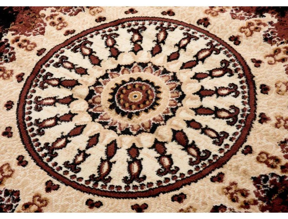 Kusový koberec PP Jamin hnedý 140x200cm