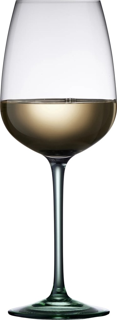 Vinné poháre Vienna 530 ml zelené 4 ks