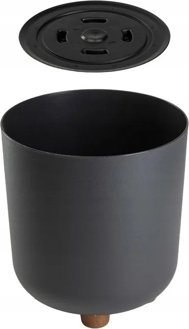 Plastový květináč na nožičkách Terra 21x19,3 cm - výber z 6 prevedení