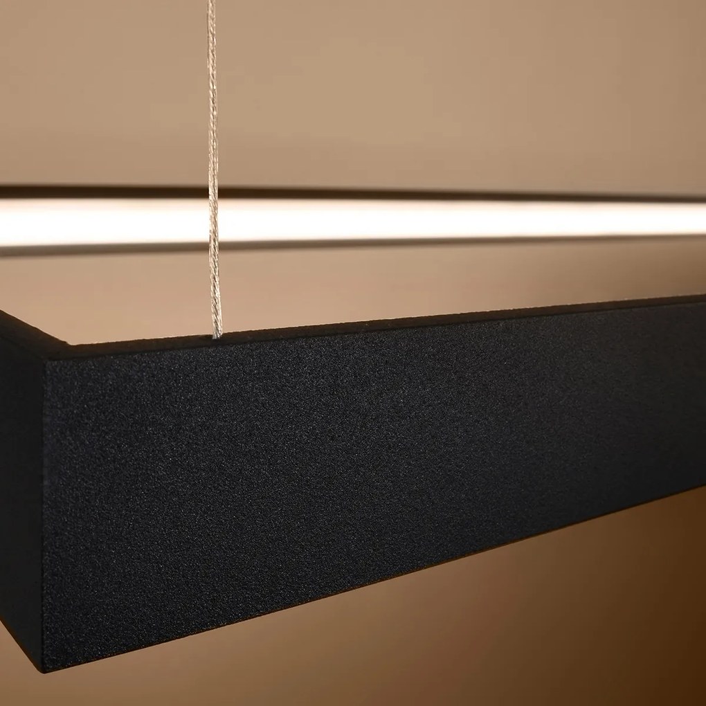Závesné LED svietidlo Tuula l, 1x LED 50w, 3000k, b