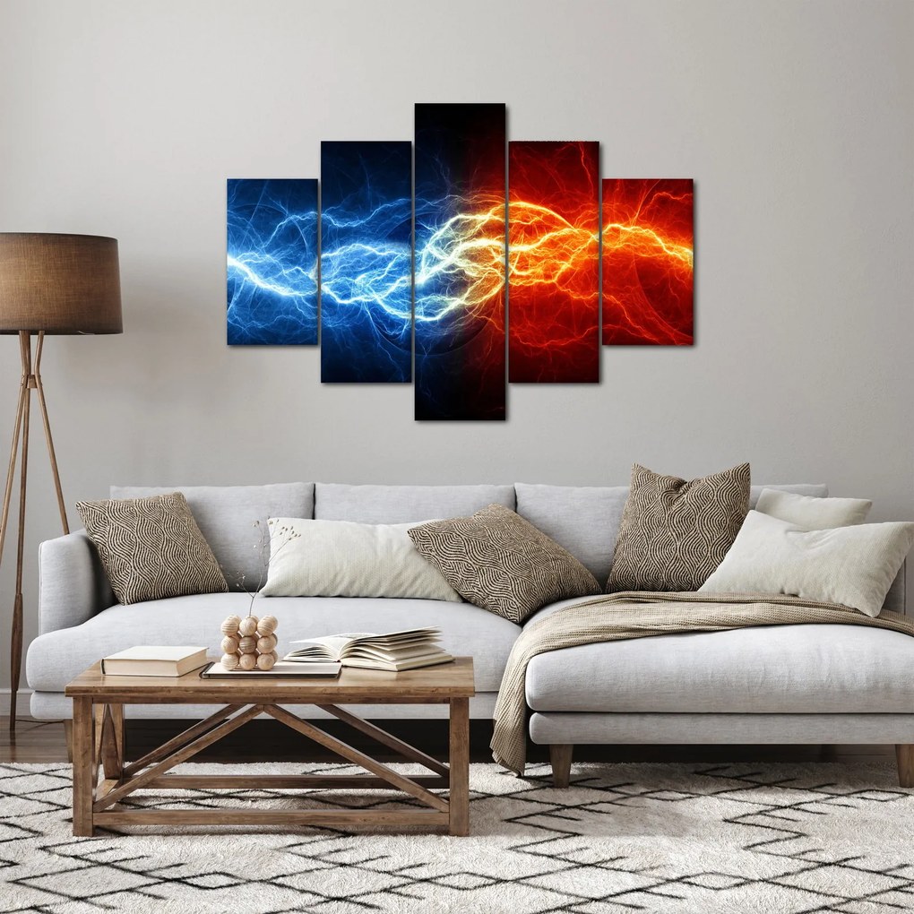 Obraz elektrického napätia (150x105 cm)