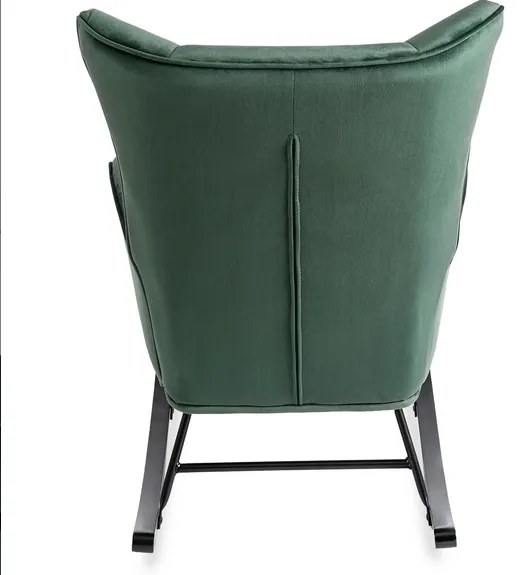 Kreslo ANTONIO hojdacie, zelené