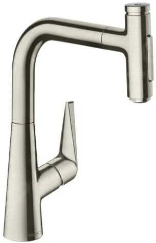 Hansgrohe Talis Select M51, drezová batéria M5117-H220 s výsuvnou spŕškou, sBOX, nerezová, HAN-73868800