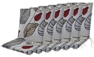 Doppler LIVING 5703 nízky - set 6 ks - podušky na stoličku a kreslo