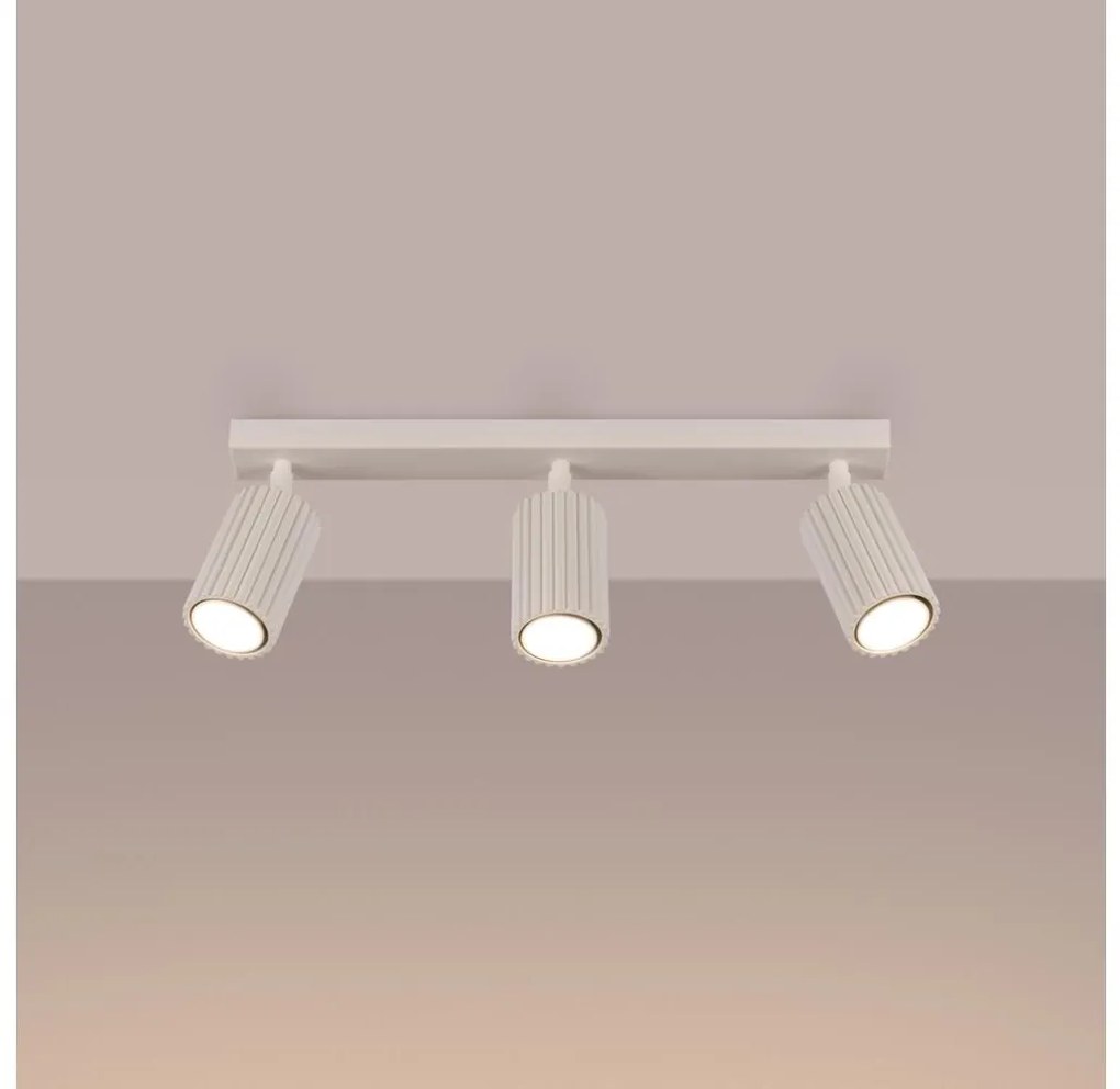 Brilagi - Bodové svietidlo CRESTO 3xGU10/10W/230V krémová