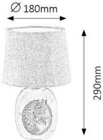 Rabalux DORKA nočná lampa 4605