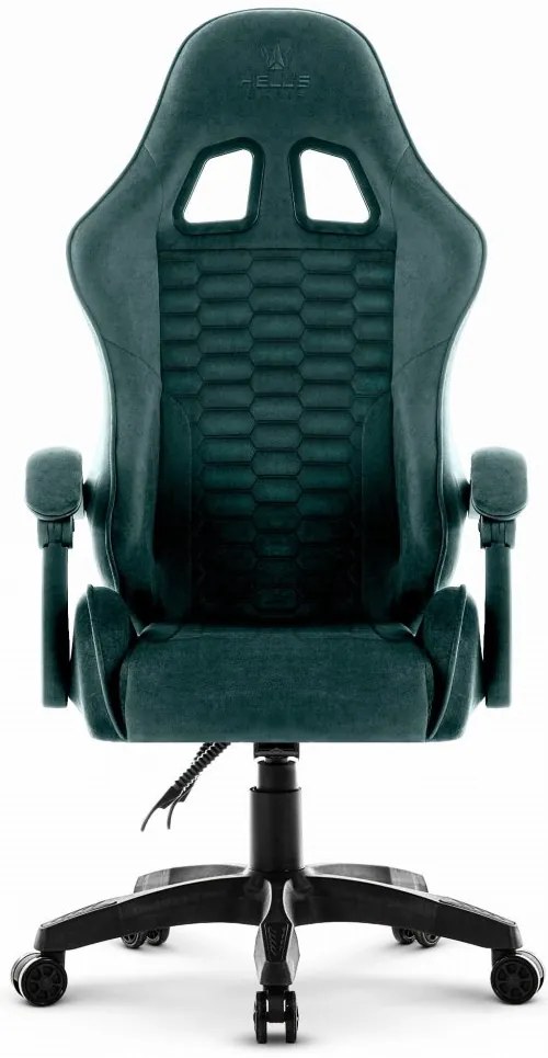 Herné kreslo HC-1000 Green - zamatová látka