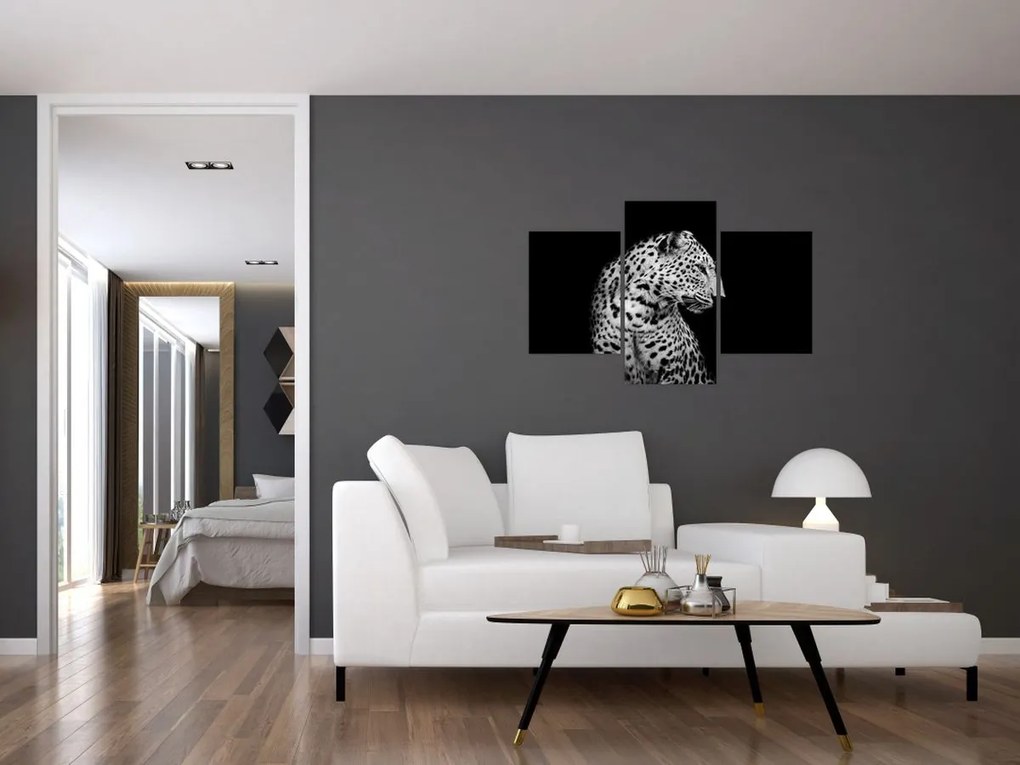 Obraz - Leopard (90x60 cm)