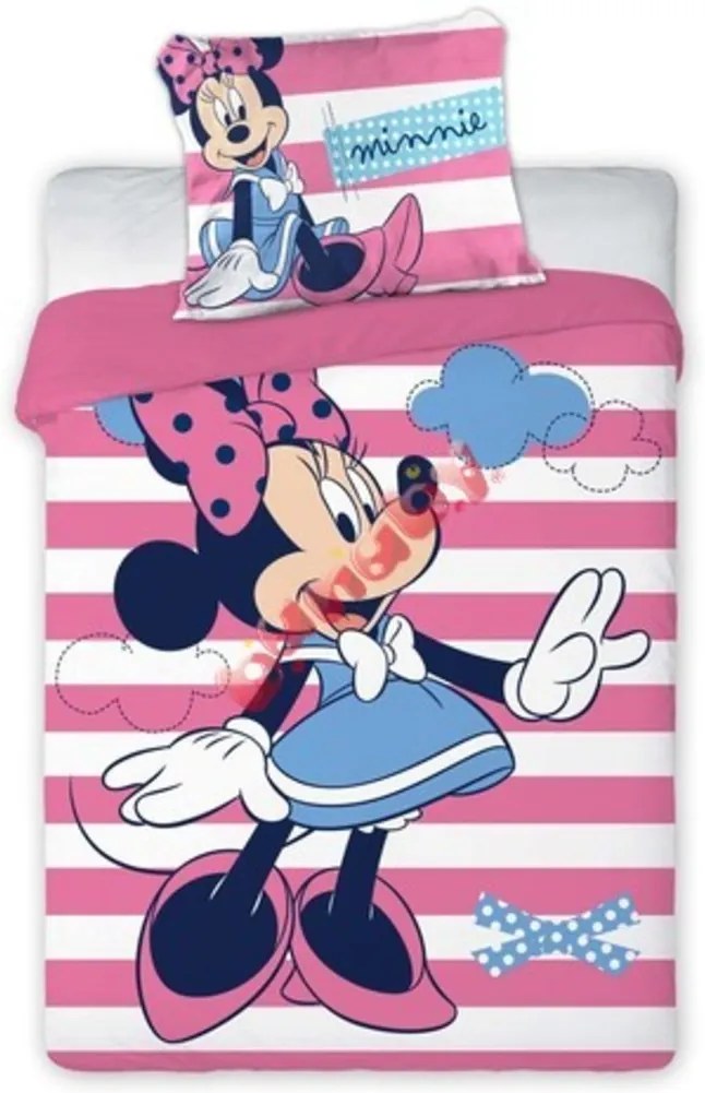 Detské obliečky Minnie Mouse 102 135x100 + 60x40 cm
