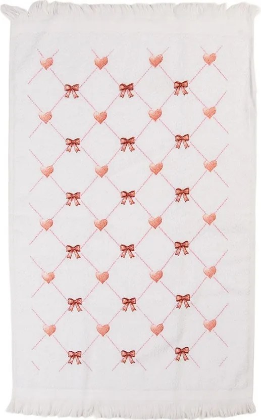 Guest Towel 40x66 Cm White Cotton - 40*66 cm