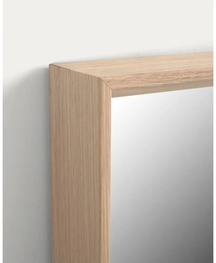 Nástenné zrkadlo 80x180 cm Nerina Natural – Kave Home