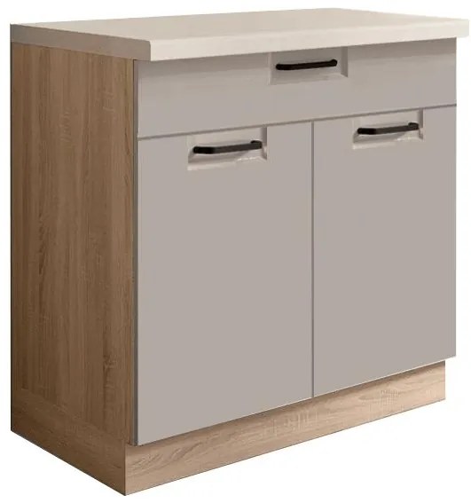 Skrinka do kuchyne Favorit 6d Sonoma/Latte