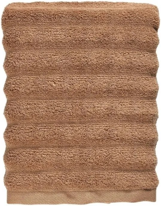 Jantárovohnedý uterák zo 100% bavlny Zone Prime Amber, 50 × 100 cm