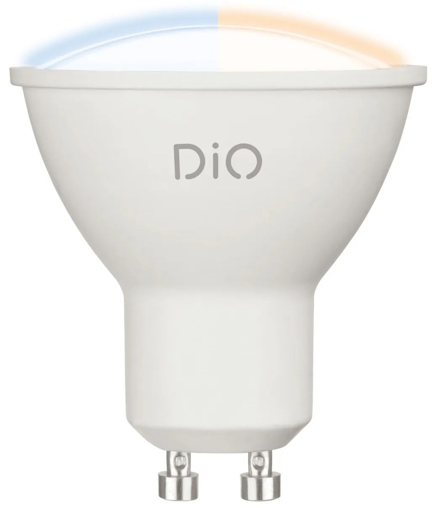 EGLO Stmievateľná LED žiarovka, GU10, 5W, 315lm, teplá biela-studená biela