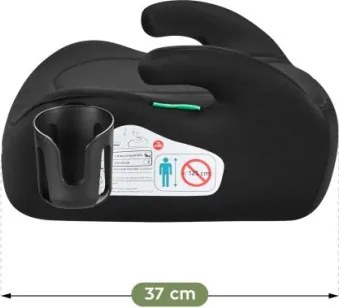 Detský podsedák do auta Cabby 20 čierny