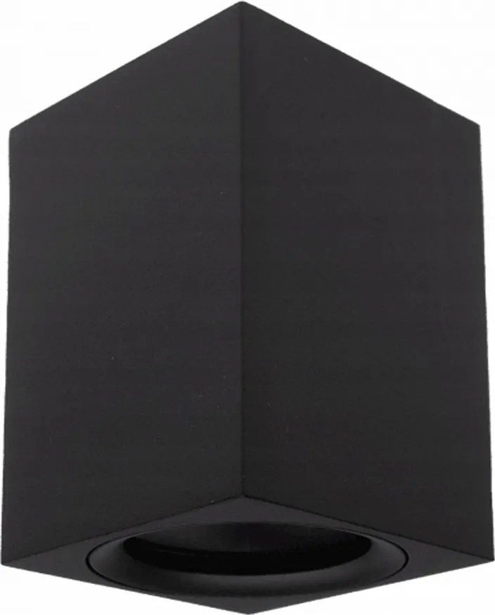 Stropné svietidlo GU10 LED, pohyblivé, výška 60x100 mm, SPOT, čierne