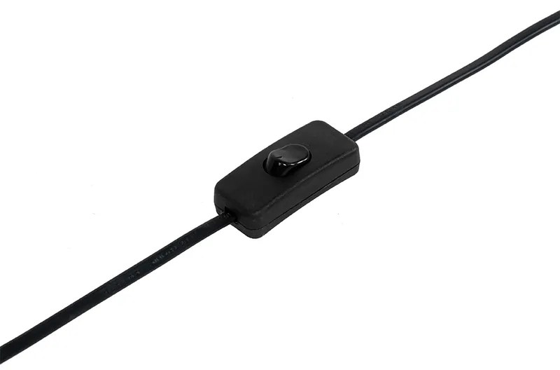 Rustikálna stolná lampa z ratanu - Kata