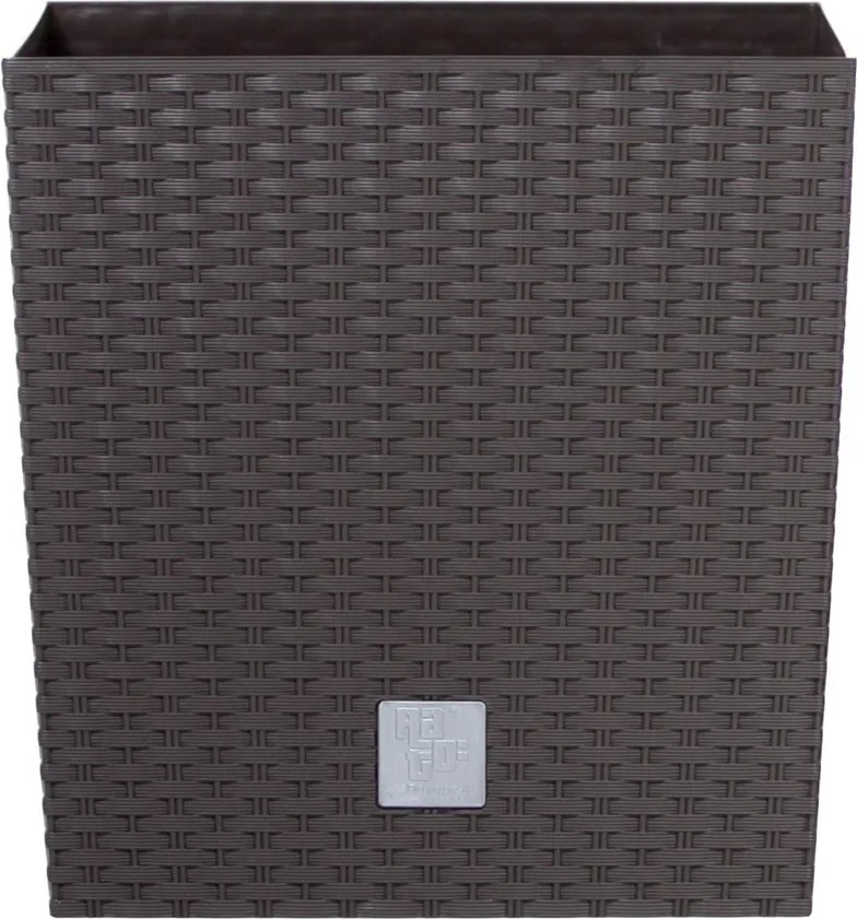 Kvetináč Rato Flat biely