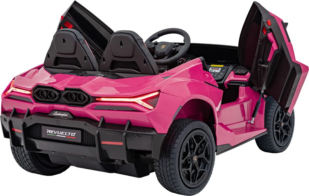 Ramiz Lamborghini Revuelto XL STRONG vozidlo Ružová