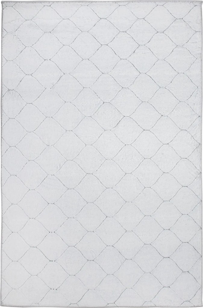 Koberec Rabbit 3D Carving GREY/WHITE 1 rozmery koberec: 120x160 cm