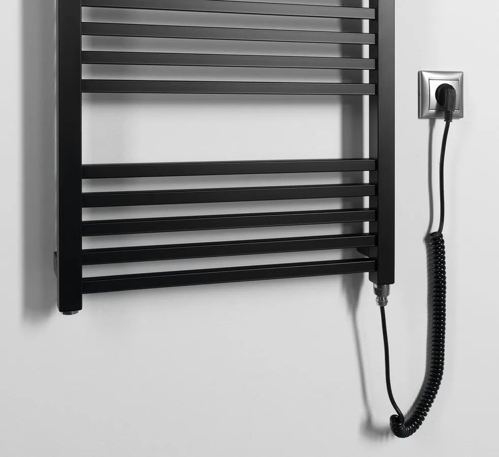 Sapho Sapho, METRO-E elektrické vykurovacie teleso, rovné, 500x1340 mm, 500 W, biela, ME513