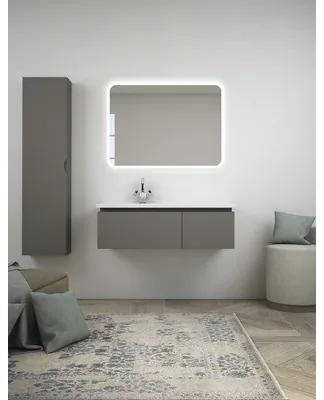 Kúpeľňová skrinka spodná Baden Haus AVRIL 30x100x45 cm talpa sivá