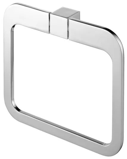 BISK Erga Futura, prsteňový držiak na uteráky, chrómová, ERG-02996
