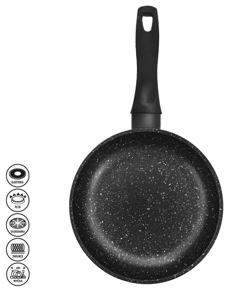 Panvica s nepriľnavým povrchom Pfluon Granit Orion Grande, ⌀ 28 cm