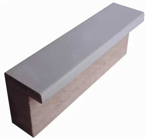DANTIK - Zrkadlo v rámu, rozmer s rámom 40x60 cm z lišty FC biela vysoká (2186)