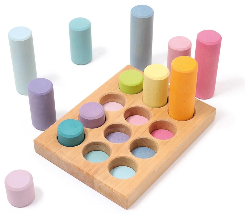 Grimm's - Stohovacia hra - Malé pastelové valčeky