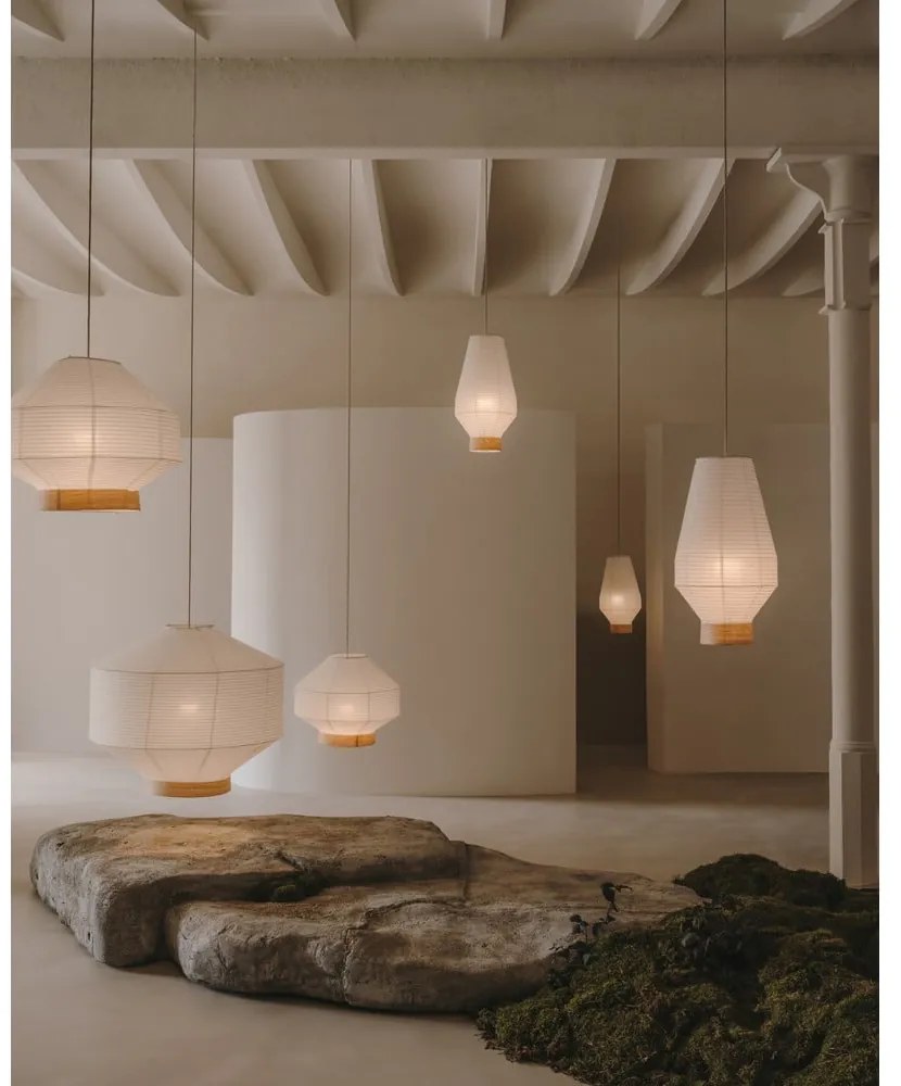 Biele tienidlo ø 80 cm Hila – Kave Home