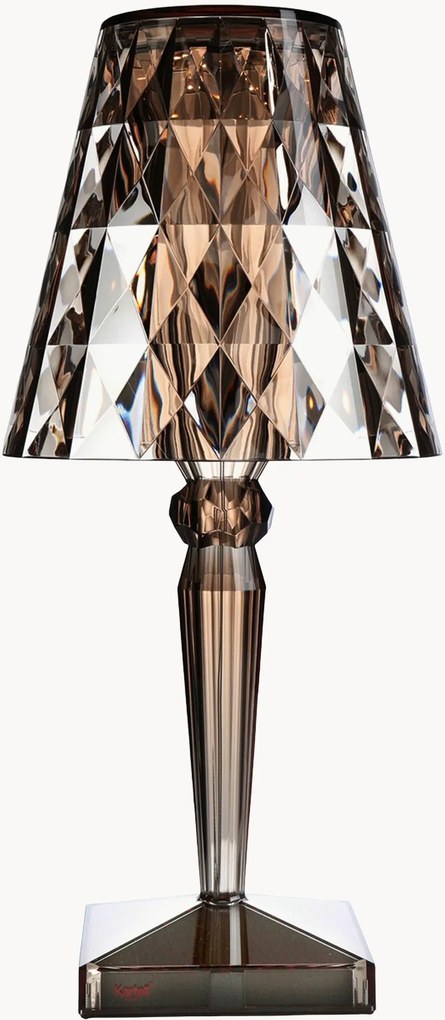 Smievateľná prenosná stolová LED lampa Big Battery, V 37 cm