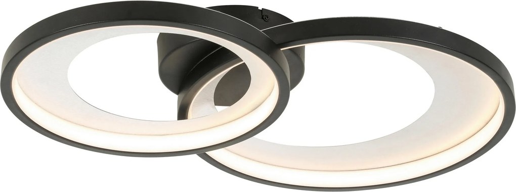 XXXLutz STROPNÉ LED SVIETIDLO, 55/35/8,5 cm Novel - Online Only bytové doplnky - 008227153201