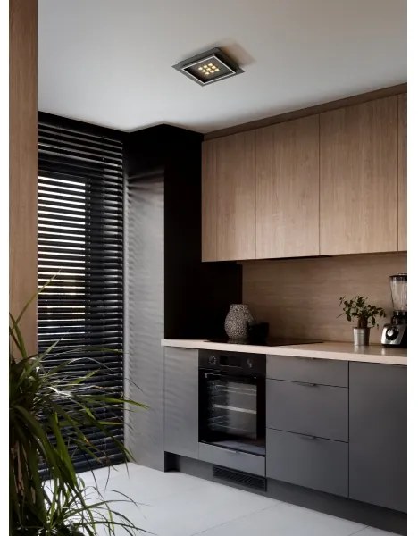 Eglo 901192 - LED Stmievateľné stropné svietidlo BALAZOTE LED/21,4W/230V čierna +DO